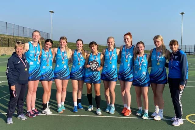 Worthing College's netball squad