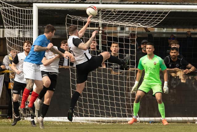 Littlehampton Town in action at Pagham / Picture: Chris Hatton