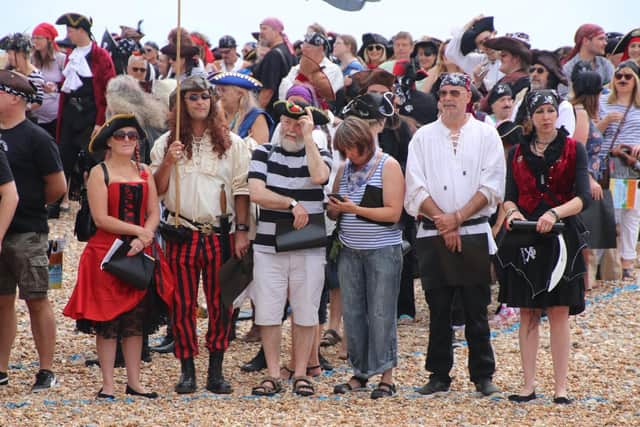 Hastings Pirate Day 2019. Photo by Roberts Photographic SUS-190715-091132001