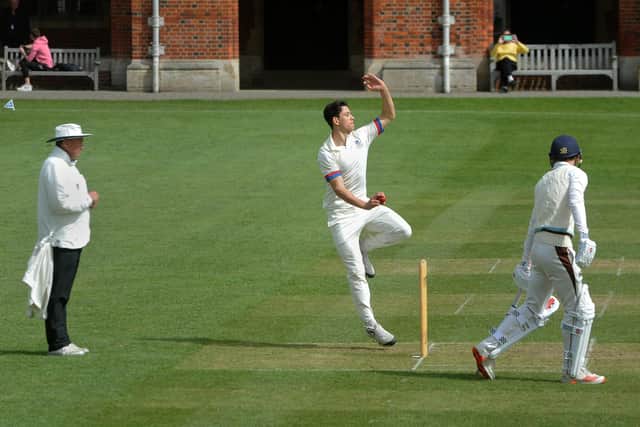 Eastbourne College take on Framlingham College in one of the Easter-week matches / Picture: Jon Rigby