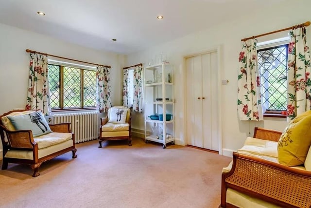 A second sitting room is part of the ground floor accommodation. Picture: Strutt & Parker - Horsham.