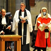 The annual judges' service at Chichester Cathedral is a key event for the High Sheriff of West Sussex. Here, Neil Hart, High Sheriff of West Sussex 2021-22, is addressing the congregaion at the service in October. Picture: Steve Robards SR2110154