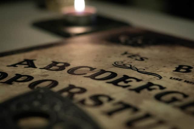 Ouija Board stock image