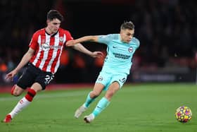 Action from the Premier League clash between Southampton and Brighton & Hove Albion at St Mary's in December. Picture by Michael Steele/Getty Images