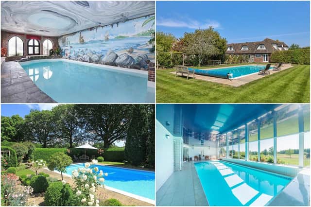 These homes with swimming pools are on the market in the Chichester, Bognor and Midhurst areas