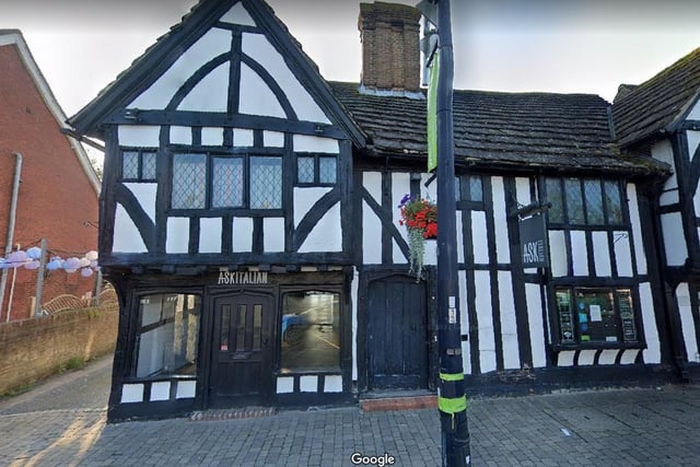 Ask Italian, Crawley.

49/51 High Street, Crawley, RH10 1BQ.
4.3 stars of Google Reviews. One reviewer said: "gret atmosphere and the service is very good, the food is fresh and delicious."
Photo from Google Maps and details from Google Reviews.