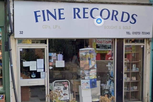 Fine Records in Hove is one of the town's best established record shops, satisfying resident's needs for used CDs, LPs and tapes over several years. 
Find them on George Street, Hove. 
finerecords.co.uk