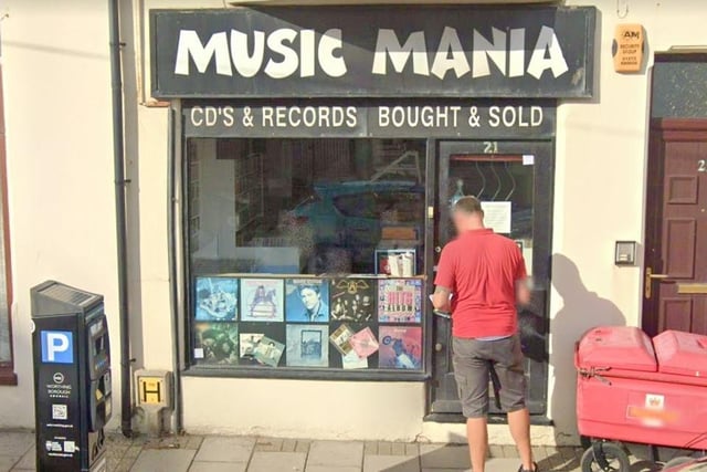 A seaside classic, Music Mania sells a large range of new and used CDs in a friendly environment. 
Check them out on West Buildings, Worthing.