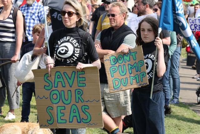 Surfers Against Sewage protest, Worthing