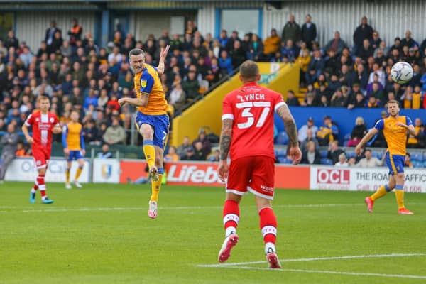 Crawley couldn't keep Mansfield at bay / Picture: Chris Holloway