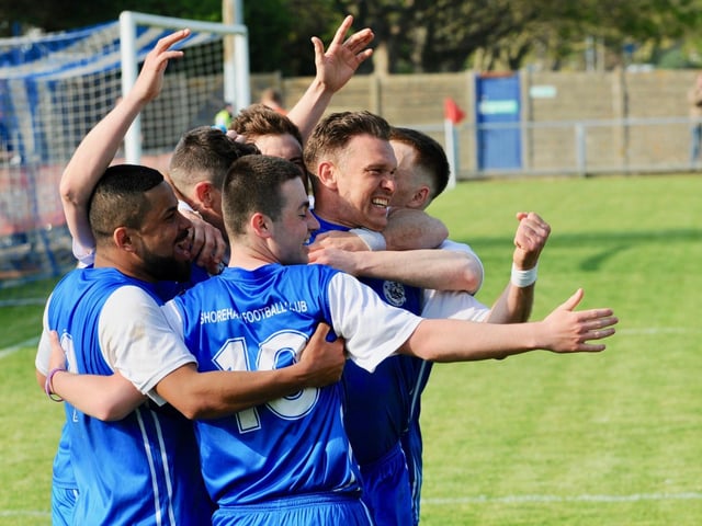 Images from Shoreham's 1-1 SCFL division one draw with Roffey at Middle Road / Pictures: Stephen Goodger