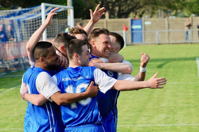 Images from Shoreham's 1-1 SCFL division one draw with Roffey at Middle Road / Pictures: Stephen Goodger