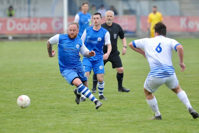 Images from Shoreham's 1-1 SCFL division one draw with Roffey at Middle Road / Pictures: Stephen Goodger