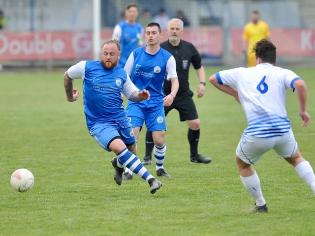 Images from Shoreham's 1-1 SCFL division one draw with Roffey at Middle Road / Pictures: Stephen Goodger