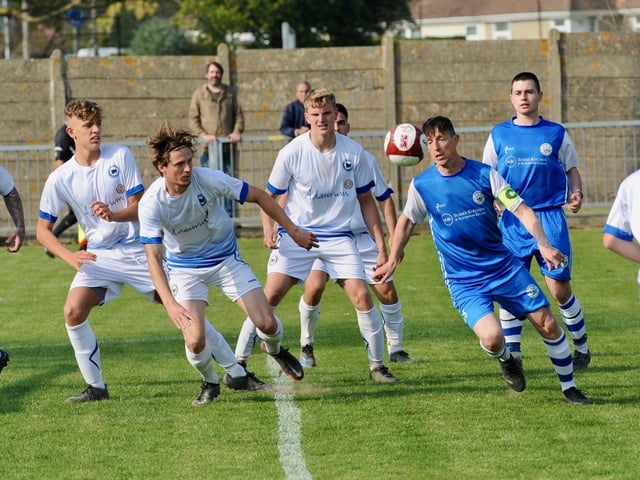 Images from Shoreham's 1-1 SCFL division one draw with Roffey at Middle Road / Pictures: Stephen Goodger
