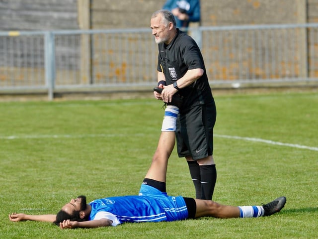Images from Shoreham's 1-1 SCFL division one draw with Roffey at Middle Road / Pictures: Stephen Goodger