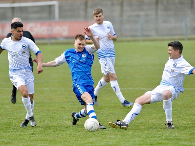 Images from Shoreham's 1-1 SCFL division one draw with Roffey at Middle Road / Pictures: Stephen Goodger