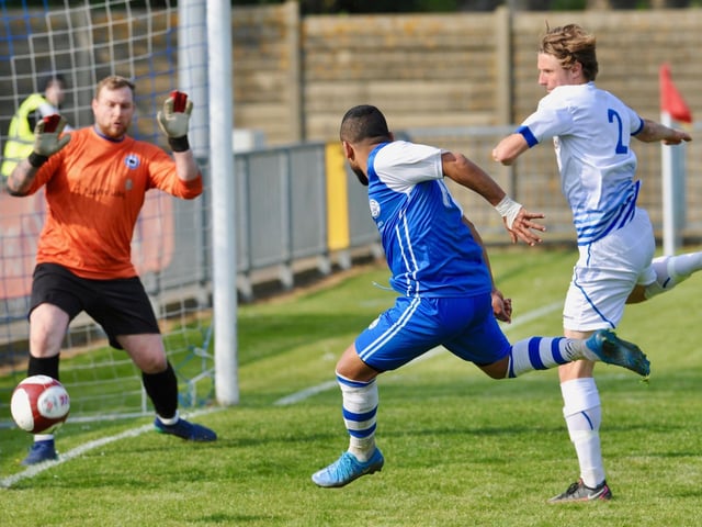 Images from Shoreham's 1-1 SCFL division one draw with Roffey at Middle Road / Pictures: Stephen Goodger
