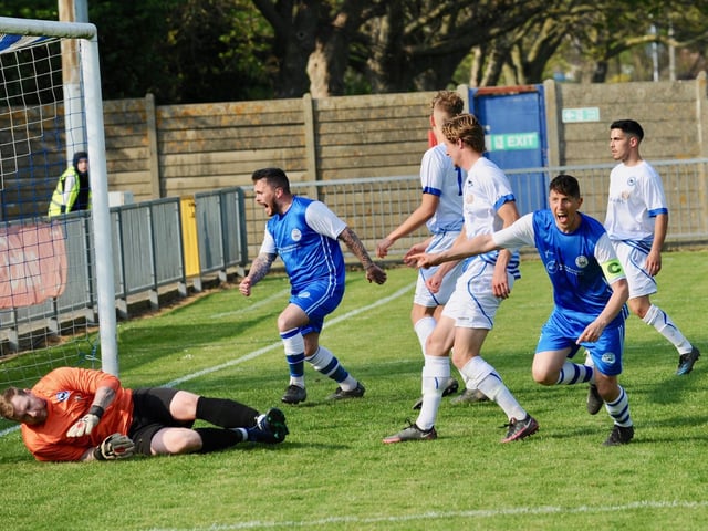 Images from Shoreham's 1-1 SCFL division one draw with Roffey at Middle Road / Pictures: Stephen Goodger