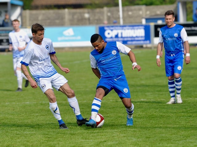 Images from Shoreham's 1-1 SCFL division one draw with Roffey at Middle Road / Pictures: Stephen Goodger