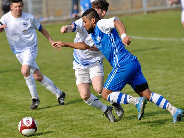 Images from Shoreham's 1-1 SCFL division one draw with Roffey at Middle Road / Pictures: Stephen Goodger