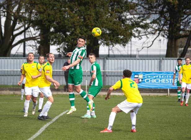 Chichester City couldn't find a breakthrough at Oaklands Park / Picture: Neil Holmes
