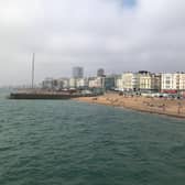 Lots of views of Brighton seafront are being used in the second series of Grace on ITV