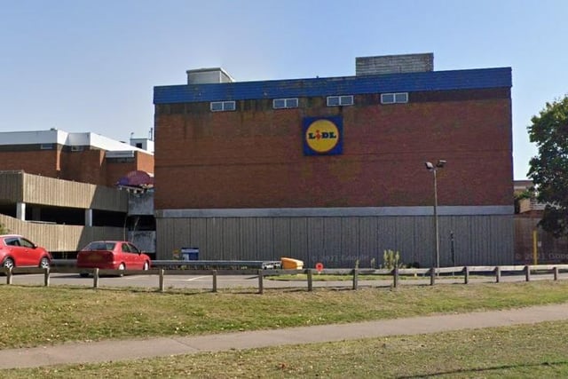 The former Lidl building in The Martlets, Burgess Hill, was transformed into a morgue set for the second series of Grace