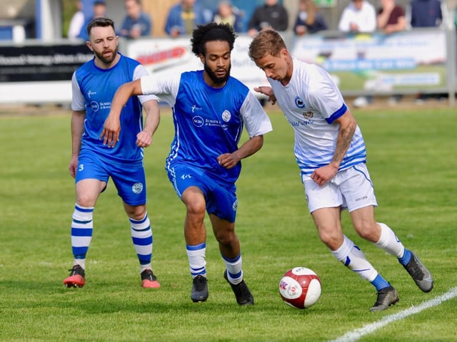 Images from Shoreham's 1-1 SCFL division one draw with Roffey at Middle Road / Pictures: Stephen Goodger