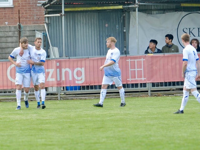 Images from Shoreham's 1-1 SCFL division one draw with Roffey at Middle Road / Pictures: Stephen Goodger