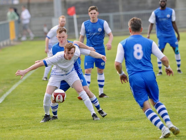 Images from Shoreham's 1-1 SCFL division one draw with Roffey at Middle Road / Pictures: Stephen Goodger