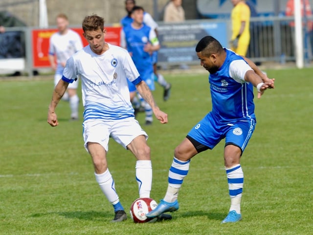 Images from Shoreham's 1-1 SCFL division one draw with Roffey at Middle Road / Pictures: Stephen Goodger