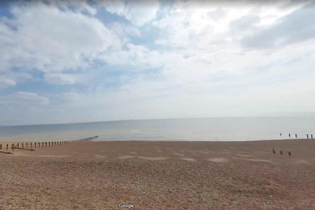 Pevensey Bay. Picture from Google Street Maps SUS-200813-093021001