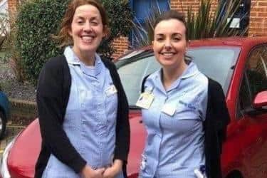 Amy Chellows and Janet Lockheart