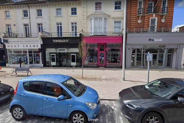 Deliciously Gorgeous in Eastbourne. Picture from Google Street Maps SUS-220215-162939001