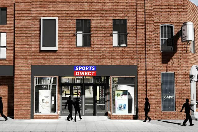 Sports Direct shop front