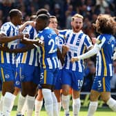 Head coach Graham Potter hailed Brighton & Hove Albion for 'going full tilt all game' in Sunday's 2-2 home draw with Southampton in the Premier League. Picture by Bryn Lennon/Getty Images