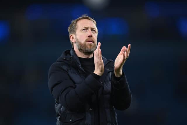 Brighton & Hove Albion head coach Graham Potter needs to 'move on for another challenge', according to former West Ham United and Aston Villa midfielder Nigel Reo-Coker. Picture by Shaun Botterill/Getty Images