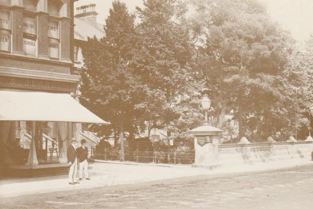 1910 Sussex Gardens in Terminus Road, and the shop is now Barclays Bank