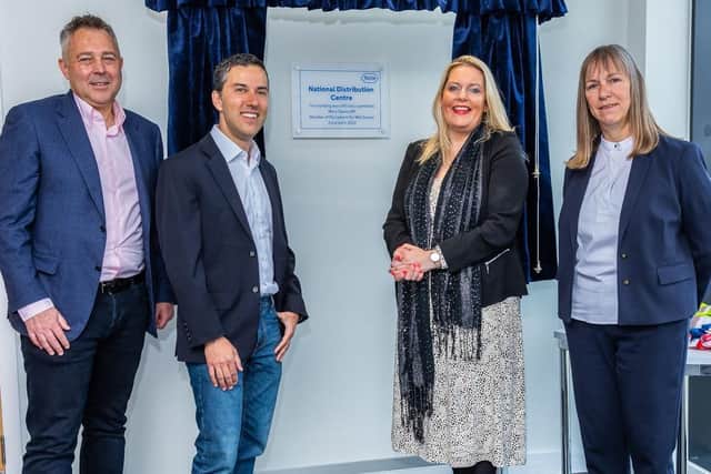 Roche Diagnostics’ National Distribution Centre has officially opened in Goddards Green. Picture: Ian Pack.