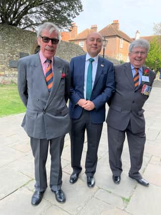 Arundel and South Downs MP Andrew Griffith attended a St George’s Day Service of Remembrance at Chichester Cathedral on Saturday (23rd April). SUS-220426-120446001