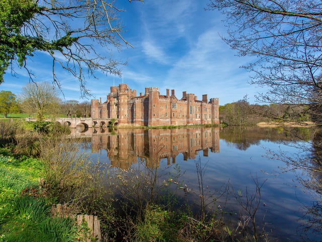 Barry Davis took this shot of Herstmonceux Castle, built of brick in the 15th century. It was taken on a Canon 5d Mark iii. SUS-220427-121202001