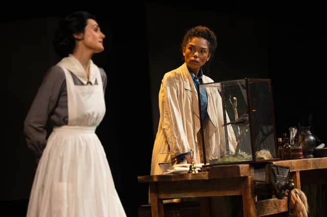 Posy Sterling as Mary Christie & Daisy Prosper as Connie Gifford in The Taxidermist’s Daughter photo by Ellie Kurttz