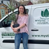 Successful LEAP applicant Kasia at Mystic Jungle Plants