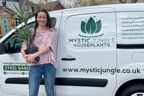 Successful LEAP applicant Kasia at Mystic Jungle Plants
