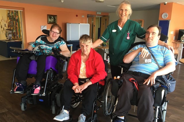 Chaseley support worker Jackie Turner is running 100k across the South Downs on May 29 to help buy an interactive digital activity table for the residents. Visit https://givepenny.com/jackieturner_uk_ultra_south_downs_100k SUS-220427-092345001