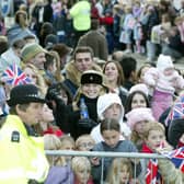 JPCT 24 October 2003 Queen visits Horsham. The Capitol C3440854a -photo by Derek Martin ENGSUS00120120202164815