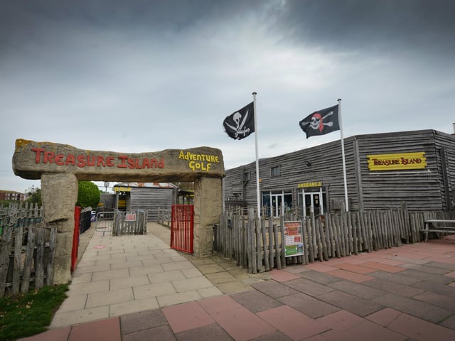 Rated 5: Treasure Island at Royal Parade, Eastbourne, East Sussex; rated on March 23