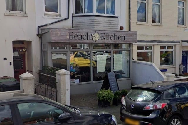 Rated 5: The Beach Kitchen at 56 Beach Road, Eastbourne, East Sussex; rated on March 22