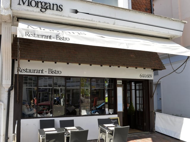 Rated 5: Morgan’s Bistro Ltd at 119 South Street, Eastbourne, East Sussex; rated on March 18 (photo by Jon Rigby)